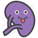Kidney Human Anatomy Emoji Icon
