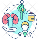 Kidney Medical Care Icon