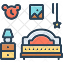 Kids Bedroom  Icon