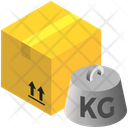 Logistics Delivery Kilogram Icon