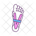Foot Tape Pain Icon