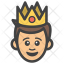 Male Monarch Ruler Icon