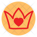 King Queen Royal Icon