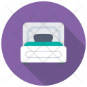 Bedroom Bed Double Icon
