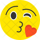 Kiss Emoji Icon