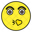 Kiss Emoji Kiss Emoticon Emotion Icon