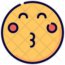 Kissed Kiss Emot Icon