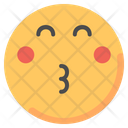 Kissed Kiss Emot Icon