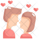 Kissing Kiss Valentines Icon