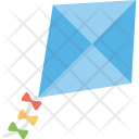 Kite Child Blue Icon