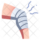 Leg Treatment Injury Icon