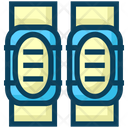American Football Knee Pads Icon