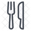 Knife Spoon Kitchen Icon