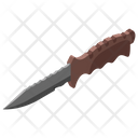 Knife Cutting Tool Bayonet Icon