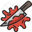 Knife Props Blood Icon