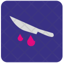 Knife Blood Drop Icon