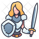 Character Rpg Shield Icon