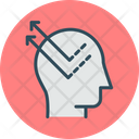 Knowledge Extraction Data Sharing Brain Icon