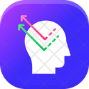 Knowledge Extraction Data Sharing Brain Icon