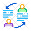 Knowledge Sharing  Icon