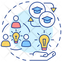 Knowledge Share Ecosystem Icon