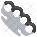 Knuckle Dusters Brass Knuckles Knuckle Glove Icon