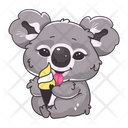Koala Eat Icon