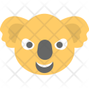 Koala Face Emoji Icon