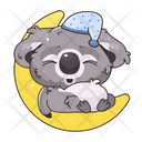 Koala Sleep Icon