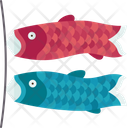 Koinobori Windsock Fish Icon