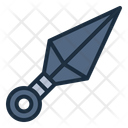 Kunai Cuchillo Arma Icono