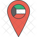 Kuwait Asian Country Icon