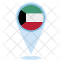 Kuwait Location Icon