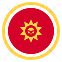 Kyrgyzstan Country National Icon