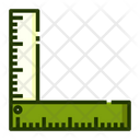 L Ruller Ruler Measurement Tool Icon