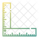 L Ruller Ruler Measurement Tool Icon