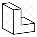 L shape  Icon