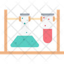 Lab Experiment Lab Research Conical Flask Icon