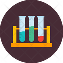 Lab Flask Culture Tube Experiment Icon