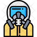 Lab Suit Suit Biohazard Icon