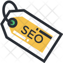 Label Search Engine Icon