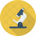Laboratory Medical Microscope Icon