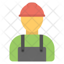 Engineer Laborer Builder Icon
