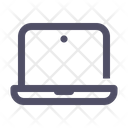 Labtop Icon - Download in Line Style