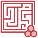 Labyrinth Maze Table Games Icon