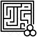 Labyrinth Maze Game Maze Icon