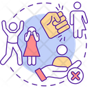 Lack Social Safety Icon