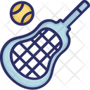 Lacrosse Ball Stick Icon