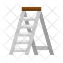 Ladder Stairs Aluminum Icon