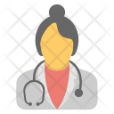 Lady Doctor Icon